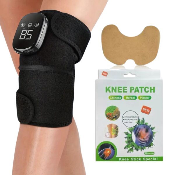 Masajeador De Rodilla +COMBO DE PARCHES