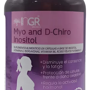 Myo and D-Chiro Inositol (NGR laboratorio) – 120 cápsulas (600 mg